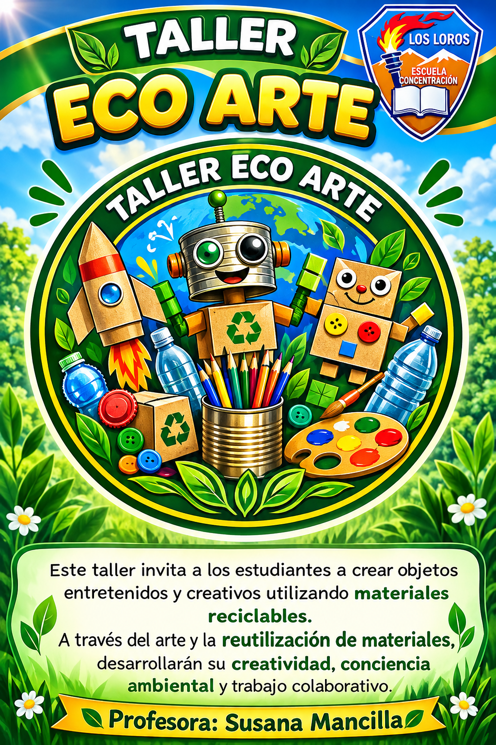 Taller Eco Arte - Profesora Susana Mancilla